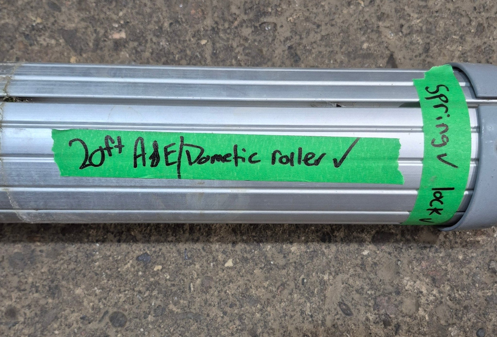Used Complete Manual Awning Dometic / A&E 20' NO Canvas - Young Farts RV Parts