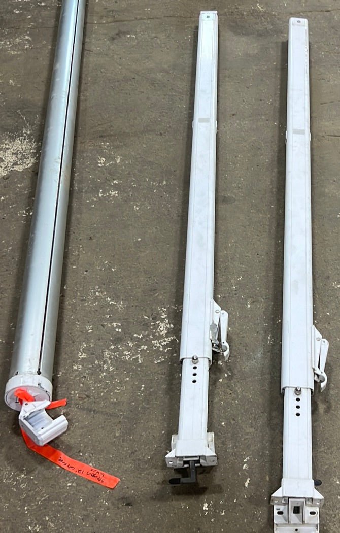 Used Complete Manual Awning old style Norseman 12' NO Canvas - Young Farts RV Parts