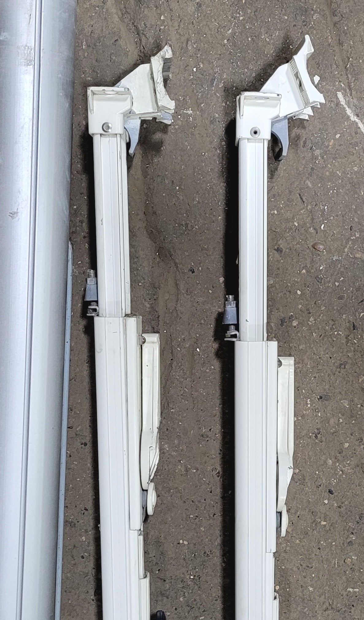 Used Complete Manual Awning Old Style Norseman Sunburst 14' NO CANVAS - Young Farts RV Parts