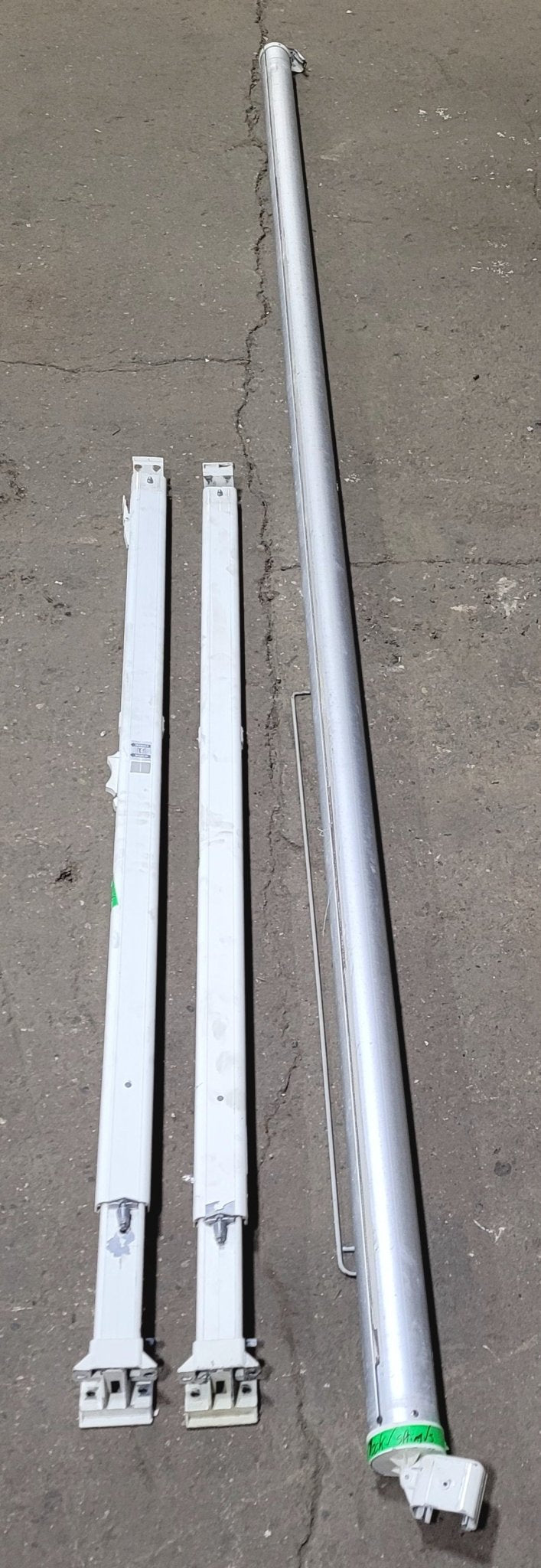 Used Complete Manual Awning Old Style Norseman Sunburst 14' NO CANVAS - Young Farts RV Parts