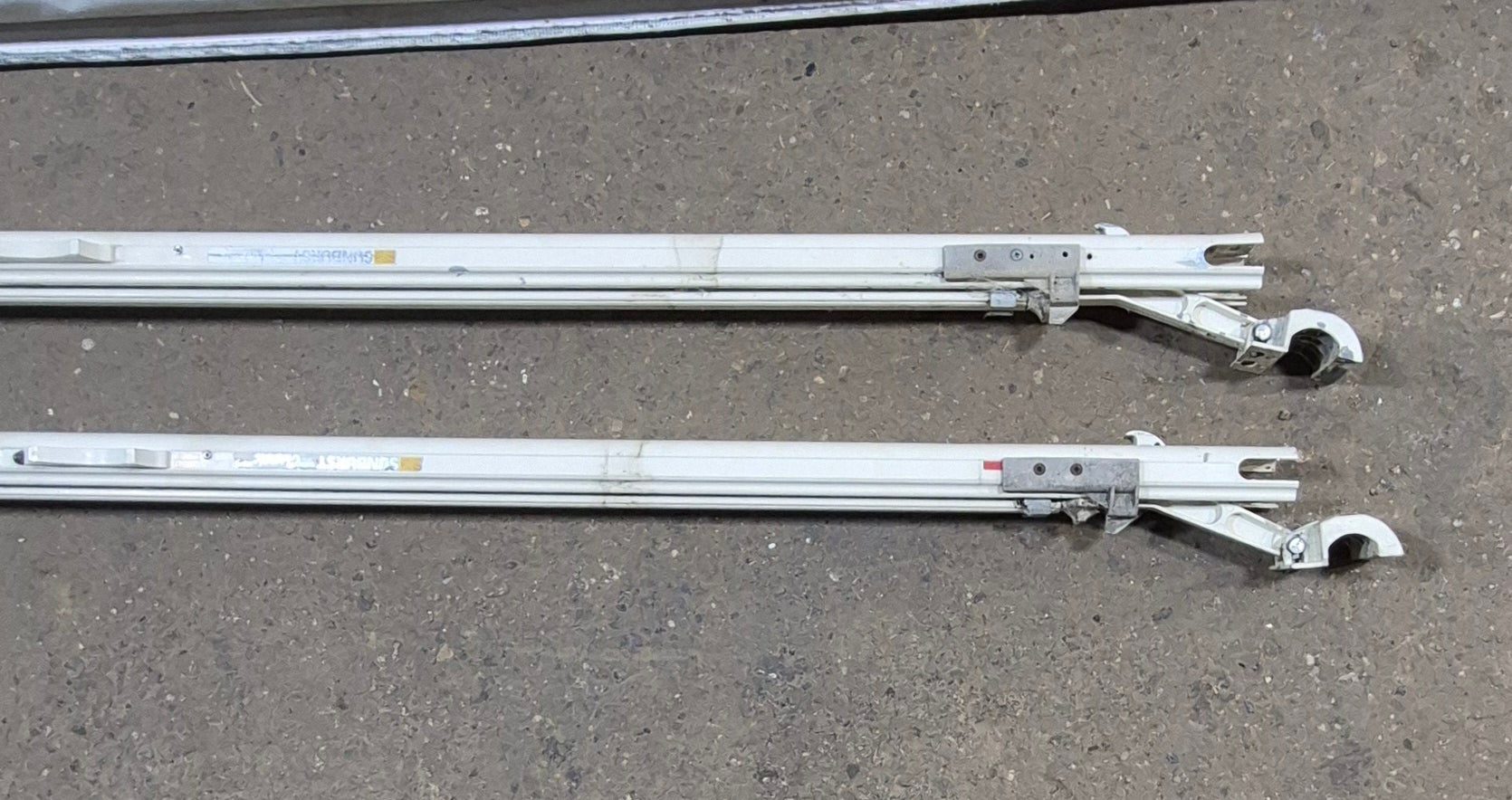 Used Complete Manual Awning Old Style Norseman Sunburst 14' Used Canvas - Young Farts RV Parts