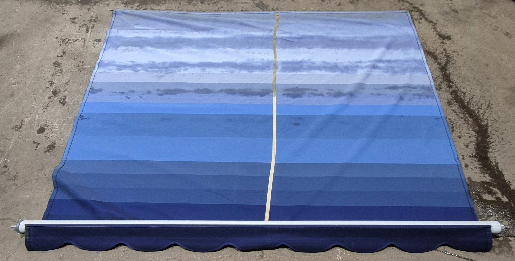 Used Complete Manual Awning Tube/ Roller - Dometic / A&E 11' Fabric Canvas - Young Farts RV Parts