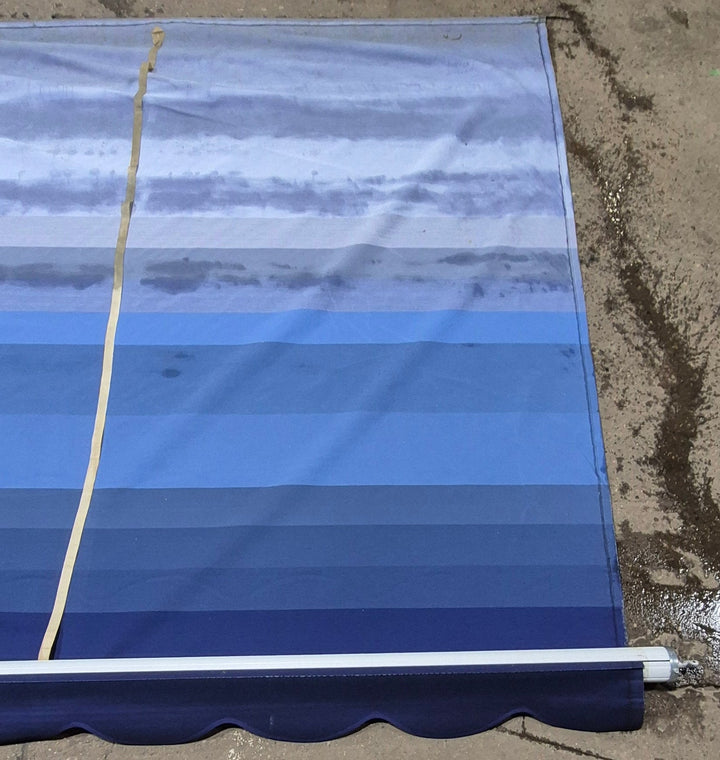 Used Complete Manual Awning Tube/ Roller - Dometic / A&E 11' Fabric Canvas - Young Farts RV Parts