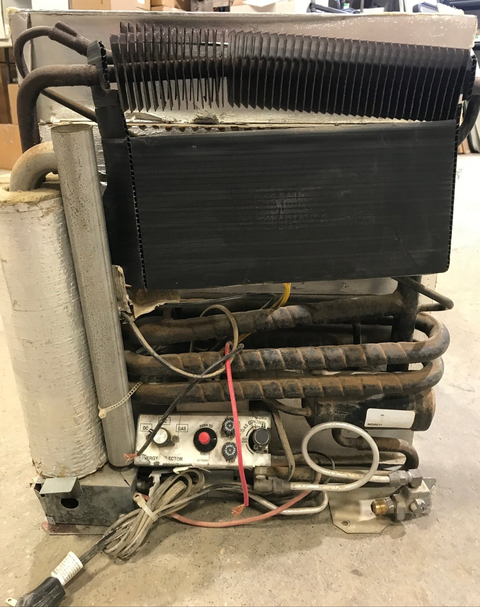 Used Complete Norcold 323JB Fridge 3 - WAY - Young Farts RV Parts