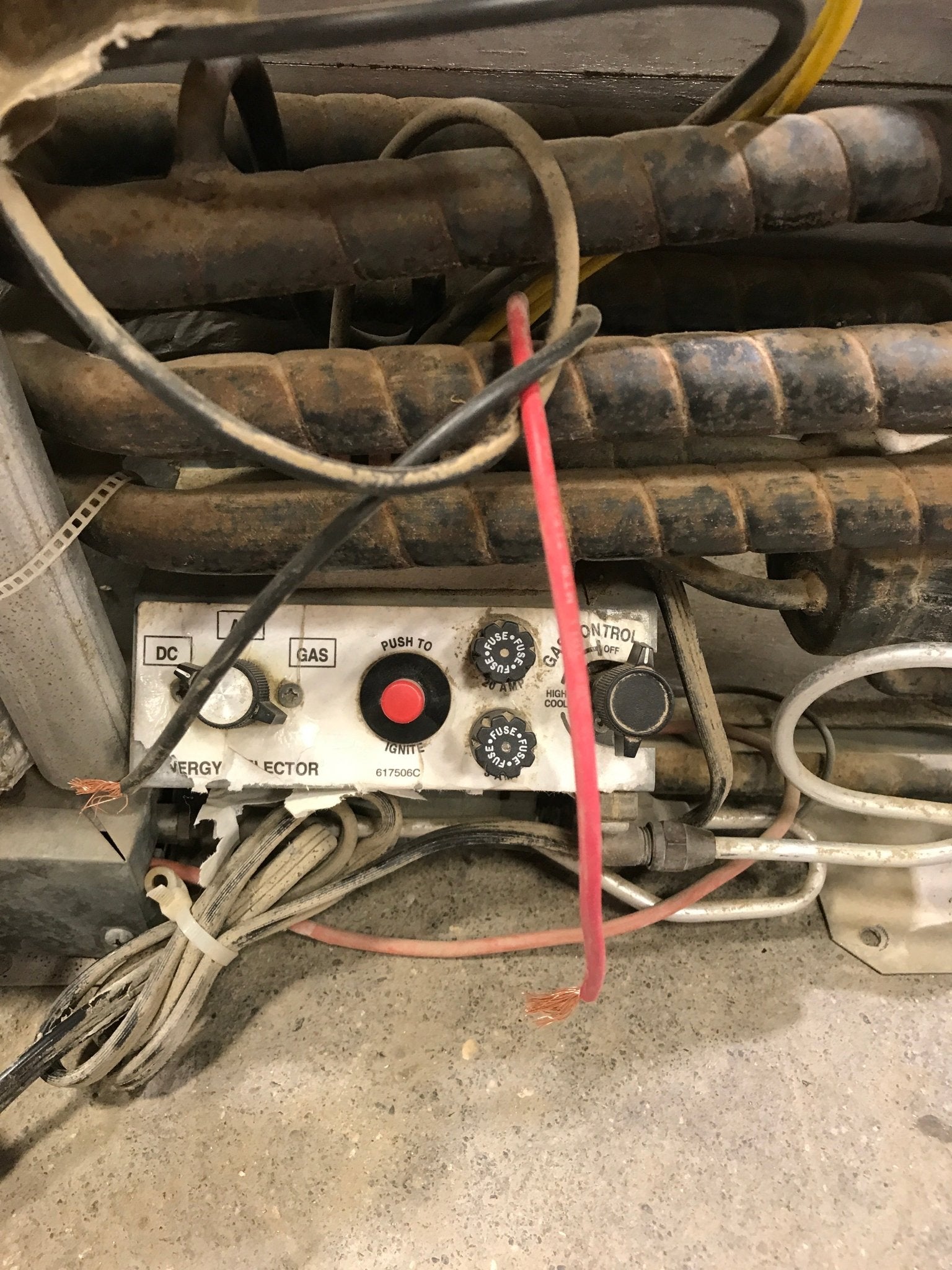 Used Complete Norcold 323JB Fridge 3 - WAY - Young Farts RV Parts