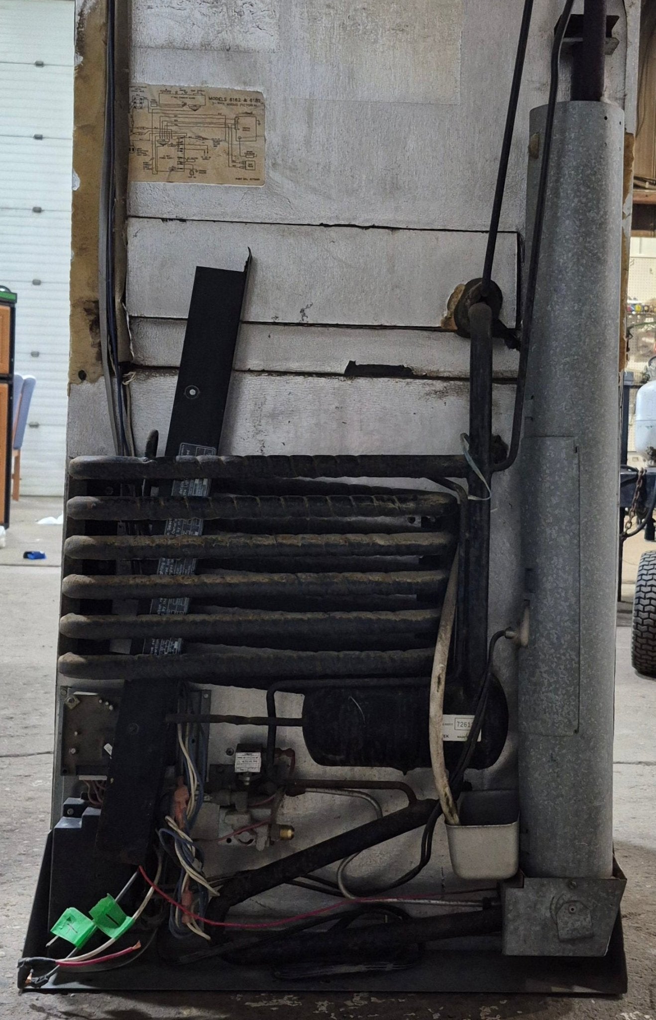 Used Complete Norcold Fridge, 2 - Way - 6162 - Young Farts RV Parts