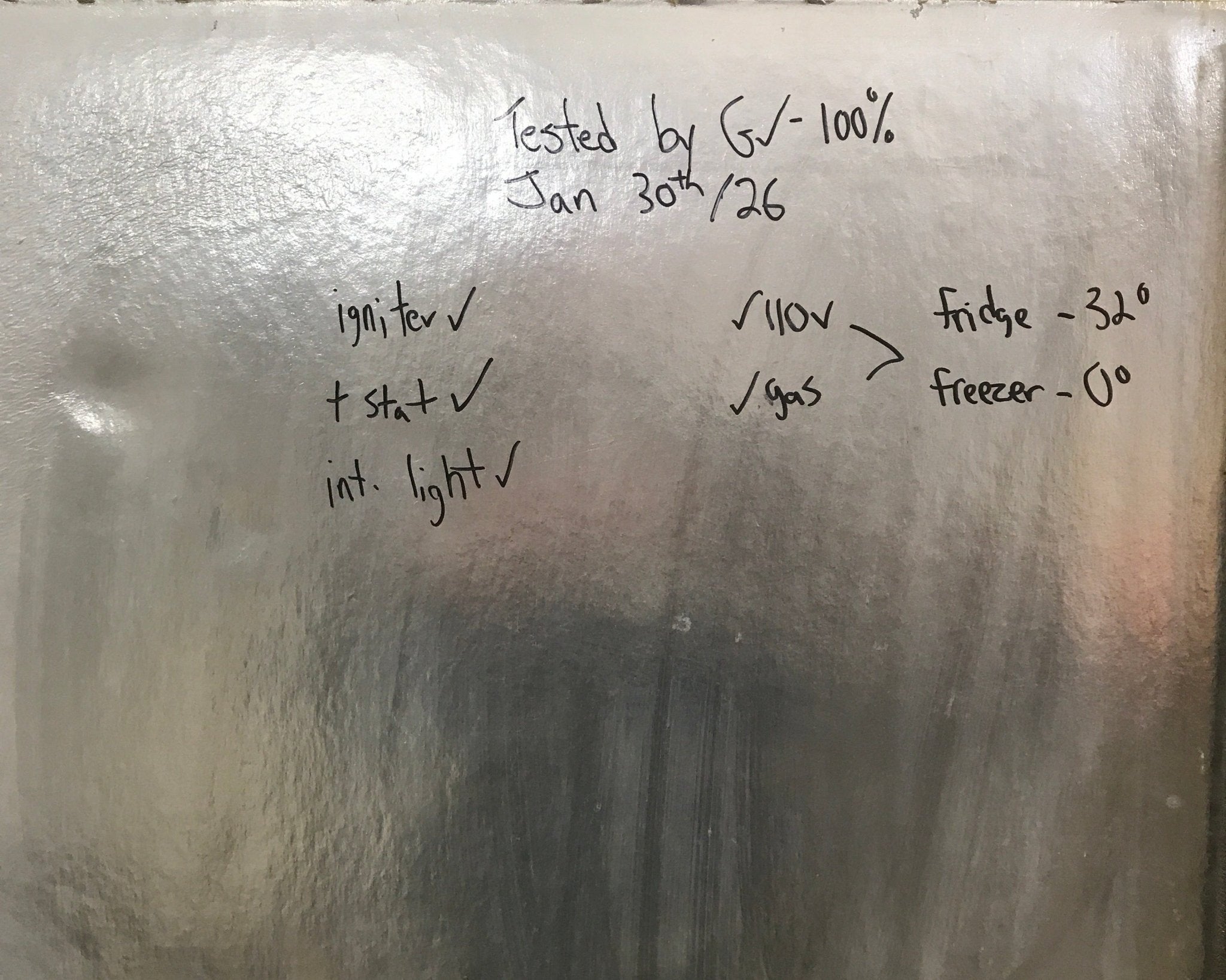 Used Complete Norcold Fridge, 2 - WAY - 9162 - Young Farts RV Parts