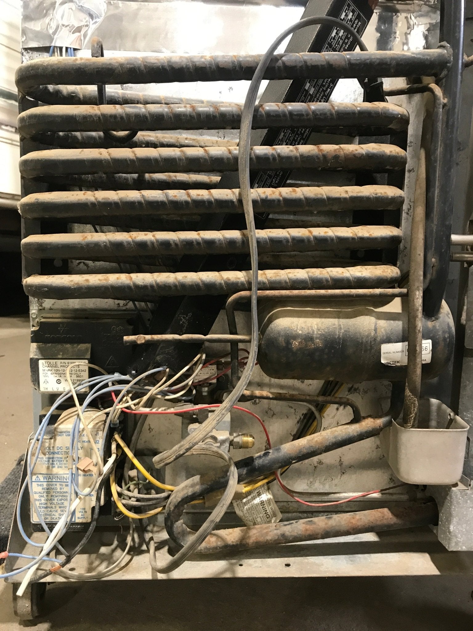 Used Complete Norcold Fridge, 3 - Way - 663 - Young Farts RV Parts