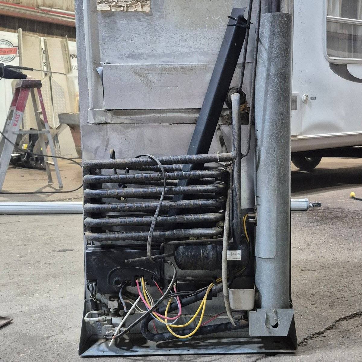 Used Complete Norcold Fridge, 3 - Way - 963 - Young Farts RV Parts