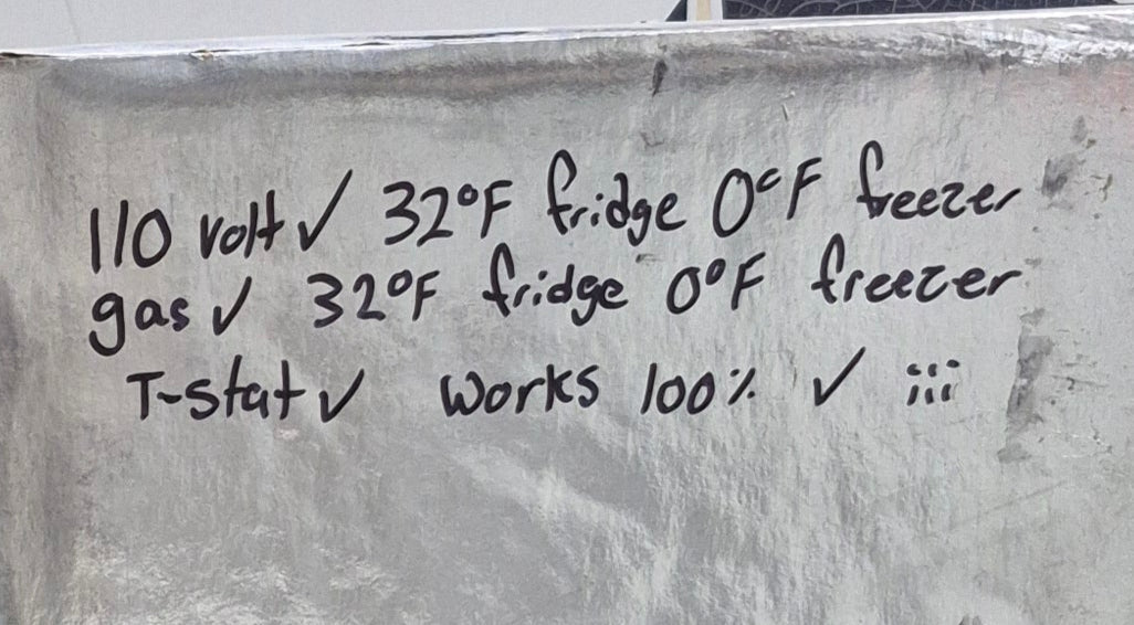 Used Complete Norcold N811 Fridge 2 - Way - Young Farts RV Parts