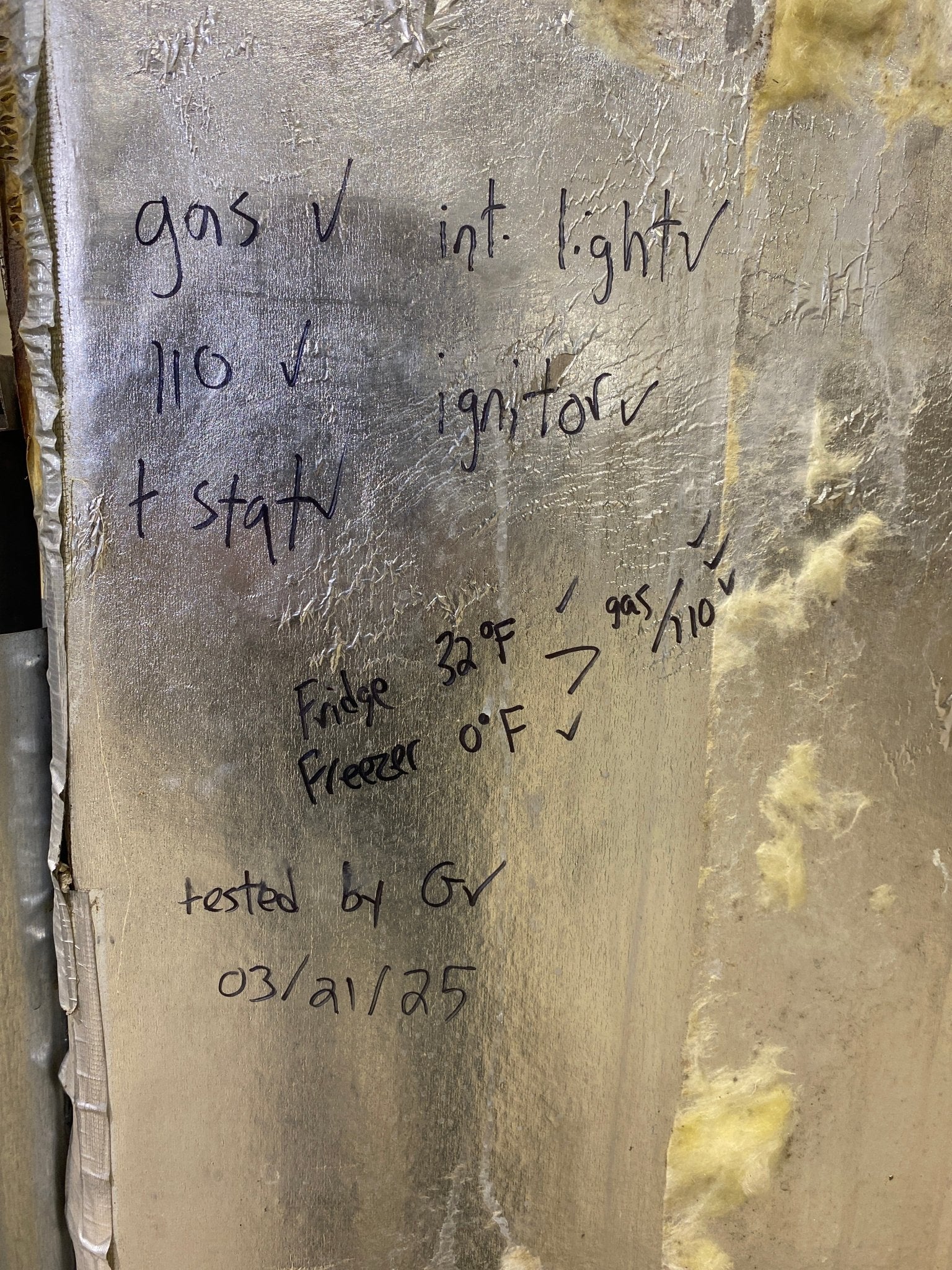 Used Complete Norcold N821 Fridge 2 - Way - Young Farts RV Parts