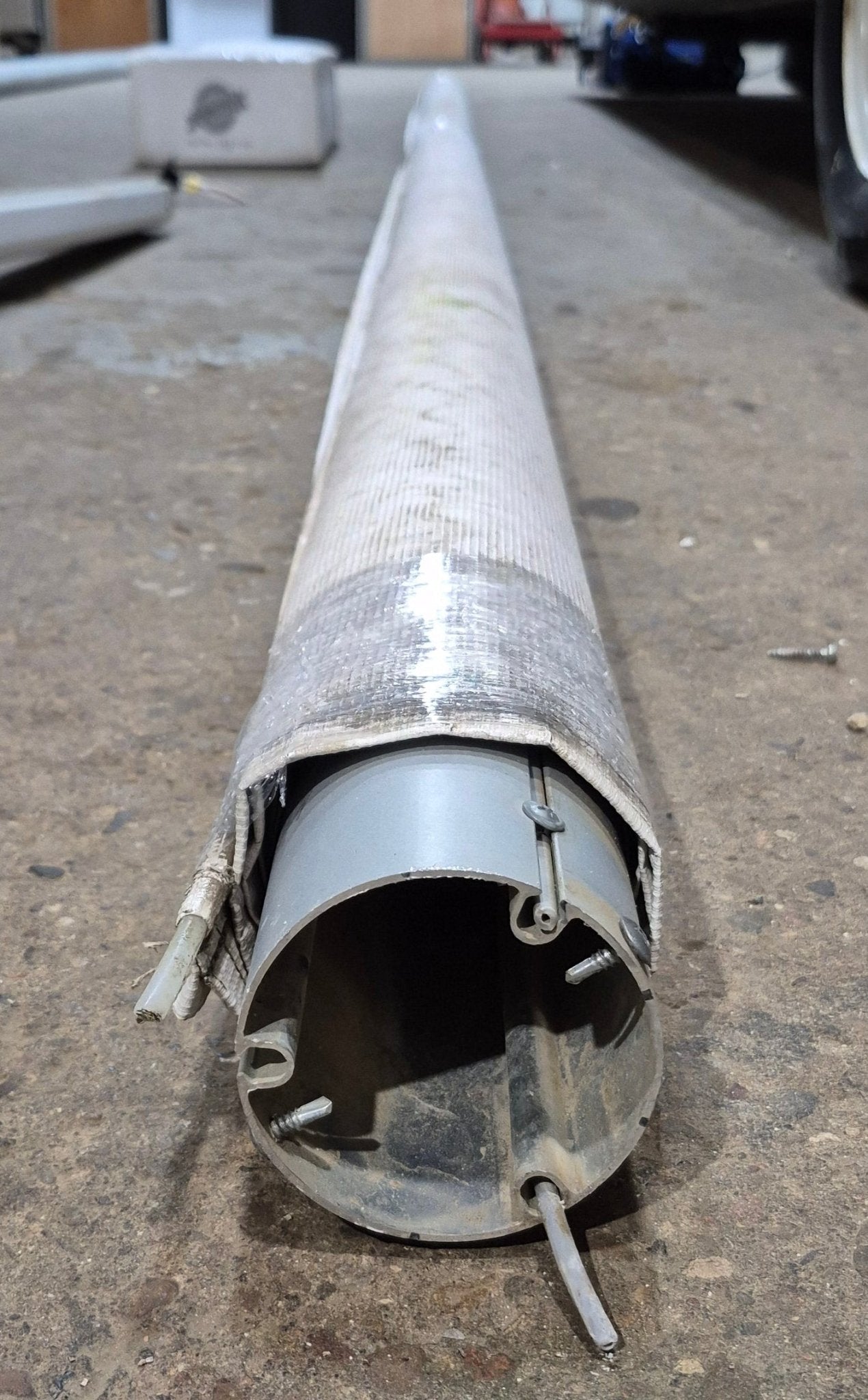 Used Complete Power Awning Carefree 17' New Canvas - Young Farts RV Parts