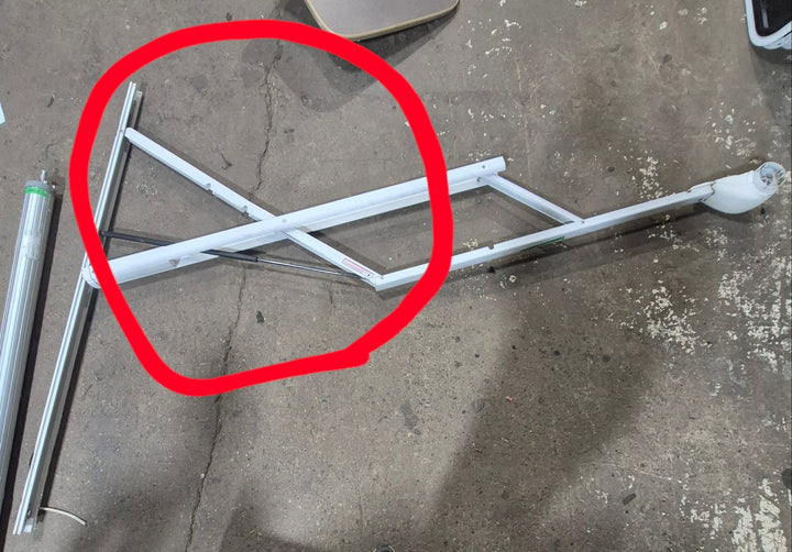Used Complete Power Awning Carefree 17' New Canvas - Young Farts RV Parts