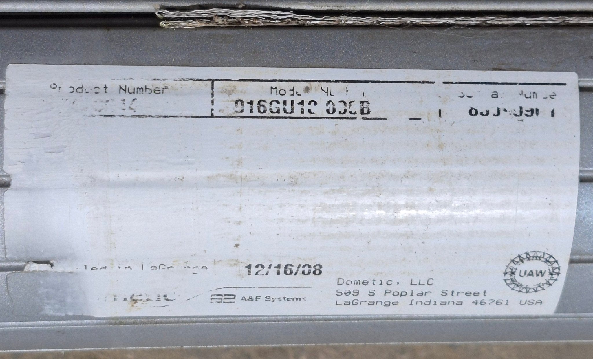 Used Complete Power Awning Dometic A&E 18' No Canvas - Young Farts RV Parts