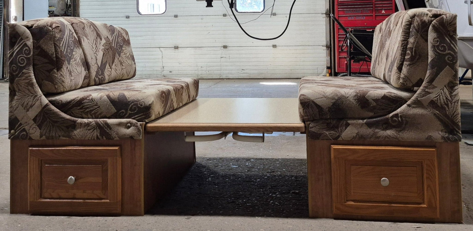 Used Complete RV Dinette Set - 39” D x 73 1/2
