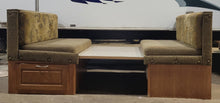 Load image into Gallery viewer, Used Complete RV Dinette Set - 40 1/2” D x 75 1/2&quot; W x 31 1/2&quot; H - Does not include table hardware. - Young Farts RV Parts