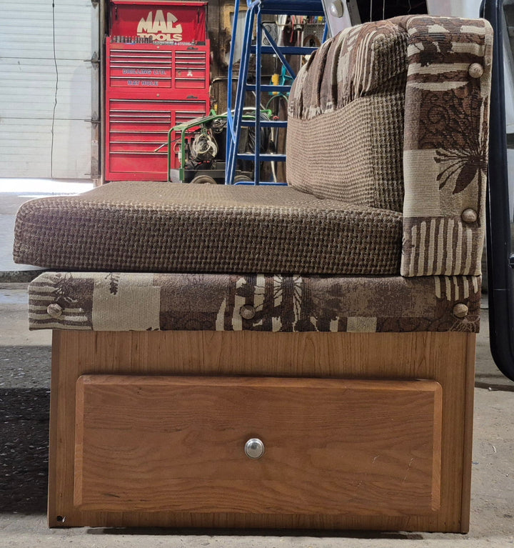 Used Complete RV Dinette Set - 40 3/8” D x 74 3/4" W x 33 3/8" H - Does not include table hardware - Young Farts RV Parts