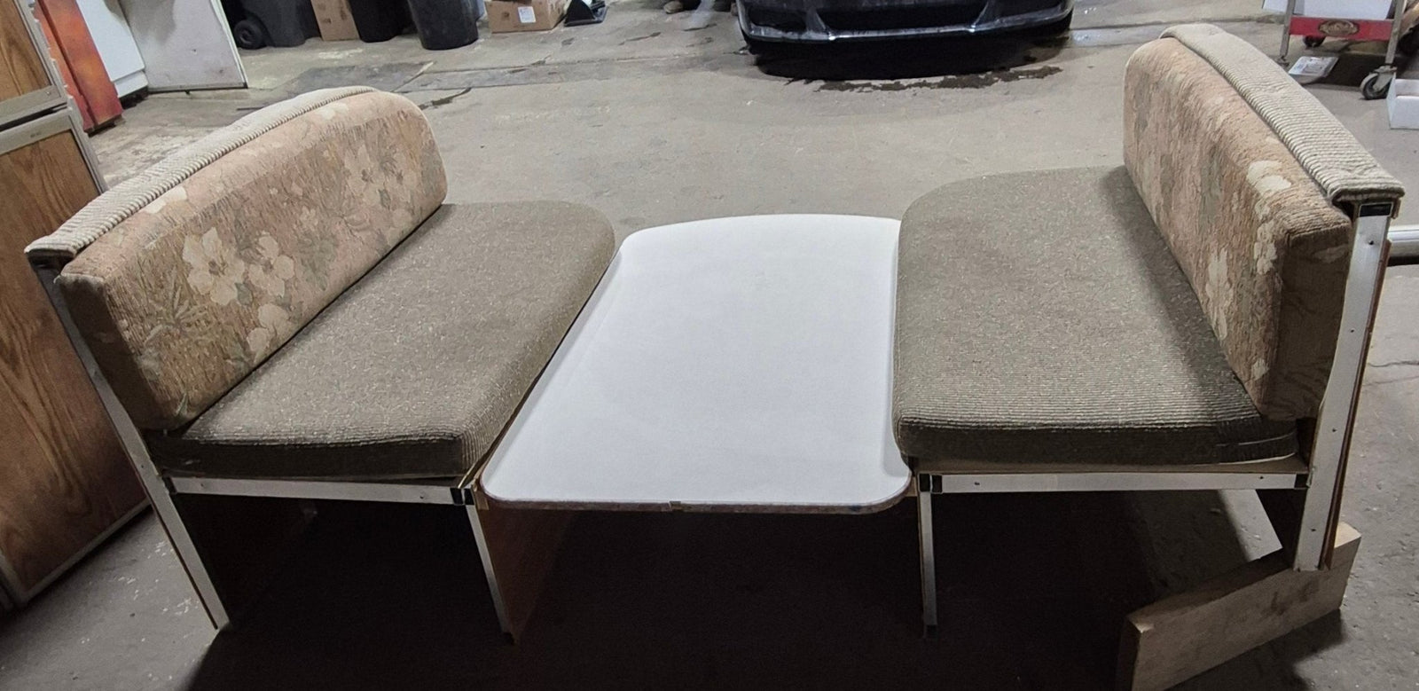 Used Complete RV Dinette Set - 41 1/2” D x 77