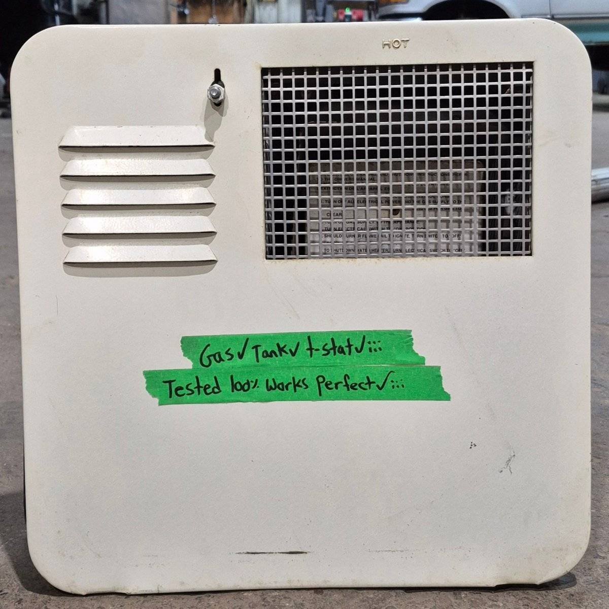 Used Complete Suburban Hot Water Heater, 6 Gallon - SW6D - 12.5 X 12.5 X 18.75 - Young Farts RV Parts