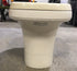 Used Complete Thetford 20920 AQUA MAGIC IV Toilet - Hand Flush, High Profile, Off - White - Young Farts RV Parts