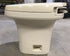 Used Complete Thetford 20920 AQUA MAGIC IV Toilet - Hand Flush, High Profile, Off - White - Young Farts RV Parts