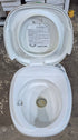 Used Complete Thetford Toilet, Hand Flush, High Profile, Off - White - AQUA MAGIC IV , 24920 - Young Farts RV Parts