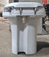 Used Complete Thetford Toilet, Hand Flush, High Profile, Off - White - AQUA MAGIC IV , 24920 - Young Farts RV Parts