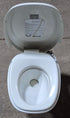 Used Complete Thetford Toilet, Hand Flush, High Profile, Off - White - AQUA MAGIC IV , 24920 - Young Farts RV Parts
