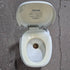 Used Complete Thetford Toilet, Hand Flush, High Profile, Off - White - AQUA MAGIC IV , 24920 - Young Farts RV Parts