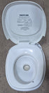 Used Complete Thetford Toilet, Hand Flush, High Profile, Off - White - AQUA MAGIC IV , 24920 - Young Farts RV Parts