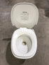 Used Complete Thetford Toilet, Hand Flush, High Profile, Off - White - AQUA MAGIC IV , 28769 - Young Farts RV Parts