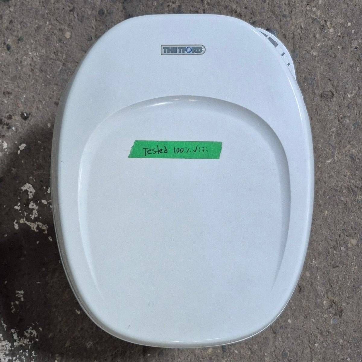 Used Complete Thetford Toilet, High Profile, Hand Flush - AQUA MAGIC IV , 24920 , AMIV - Young Farts RV Parts