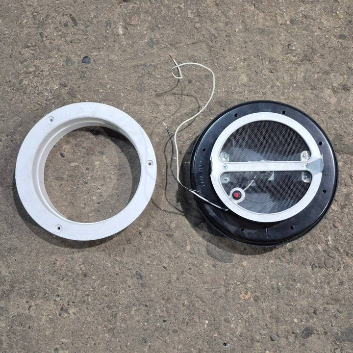 Used Complete Ventline Fan Vent, 12V, 6.5 X 6.5 X 1.5 - Vanair , VP - Young Farts RV Parts