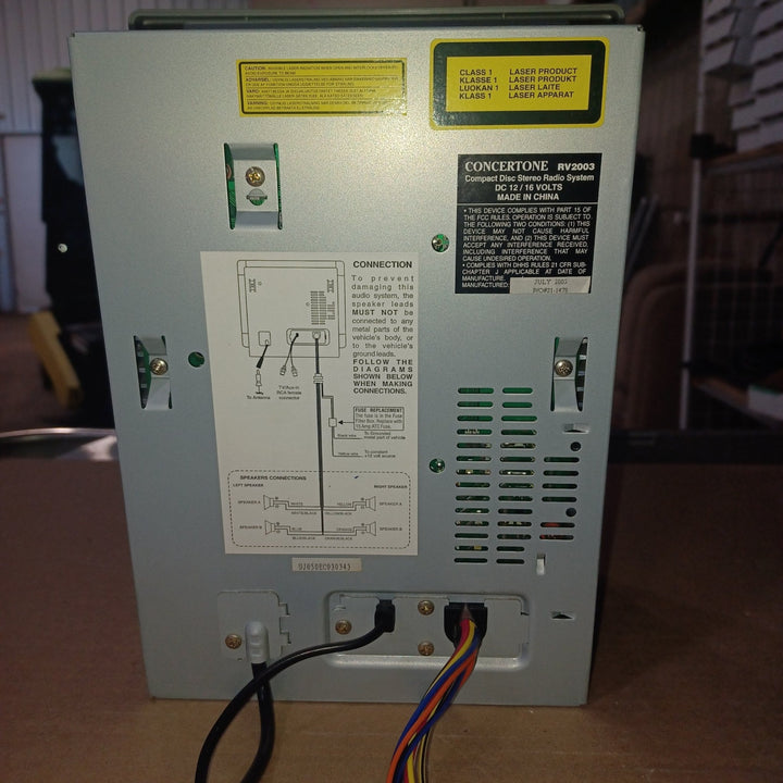 Used Concertone RV Radio RV2003 - Young Farts RV Parts