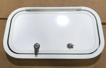 Load image into Gallery viewer, Used Corner Radius Cargo Door 18 1/4&quot; W x 9 3/4&quot; H x 2&quot;D - Young Farts RV Parts