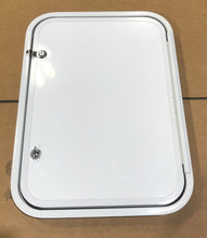 Load image into Gallery viewer, Used Corner Radius Cargo Door 24 3/4&quot; W x 17 3/4&quot; H x 2&quot;D - Young Farts RV Parts