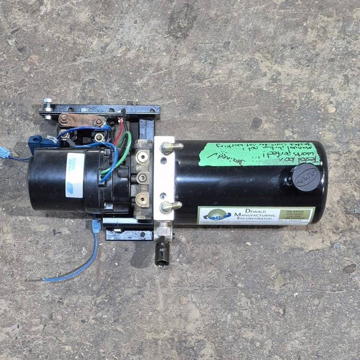 Used Dewald RV Slide Out Hydraulic Pump/ Motor/ Tank Assembly - Young Farts RV Parts