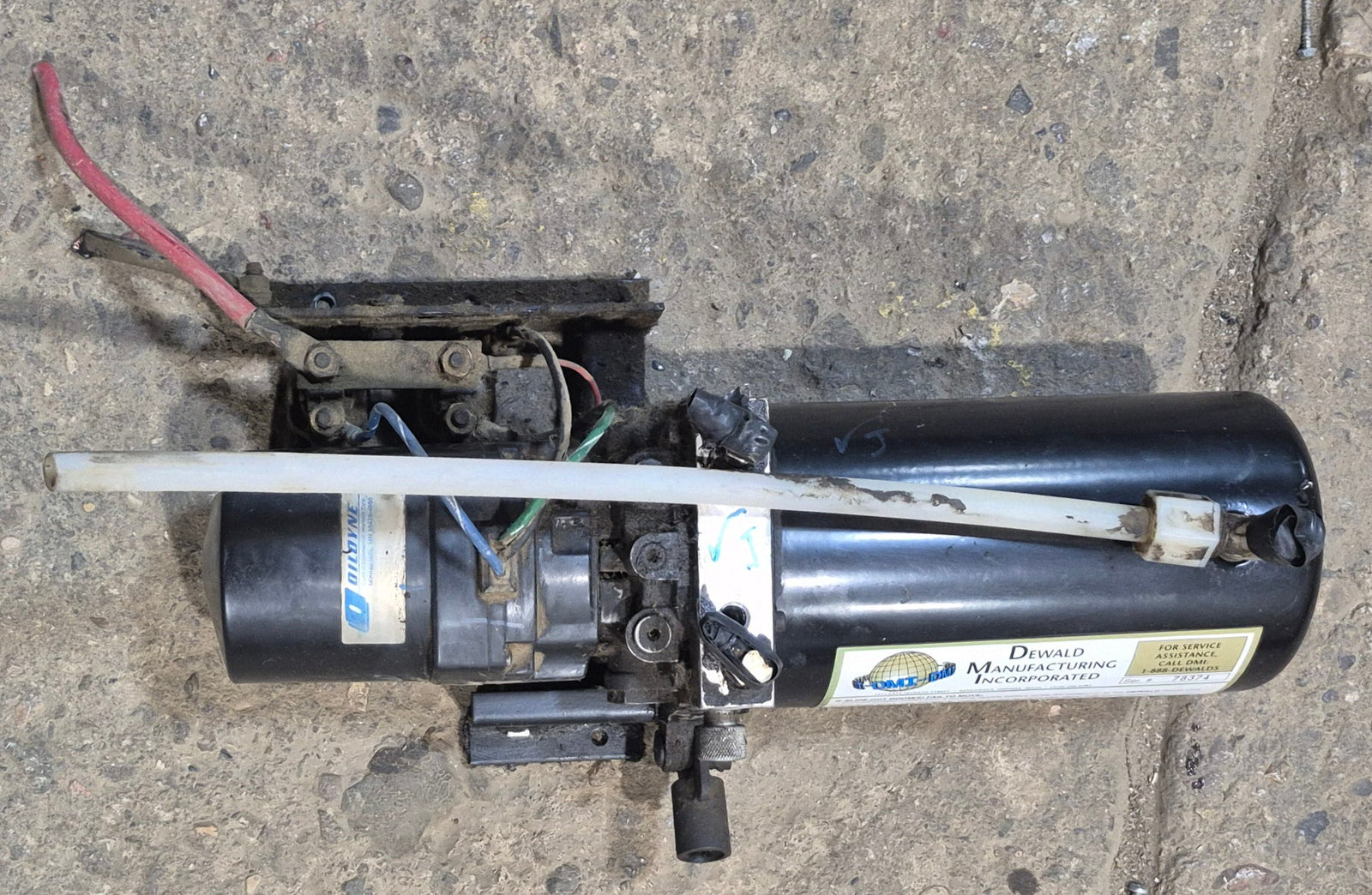 Used Dewald RV Slide Out Hydraulic Pump/Motor/Tank Assembly - Young Farts RV Parts