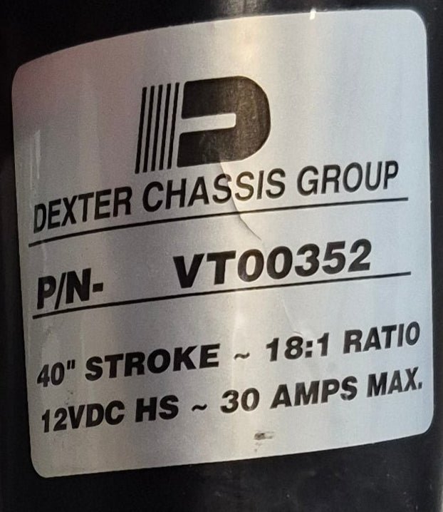 Used Dexter Chassis Group RV Slide Out Motor 18:1 - Young Farts RV Parts