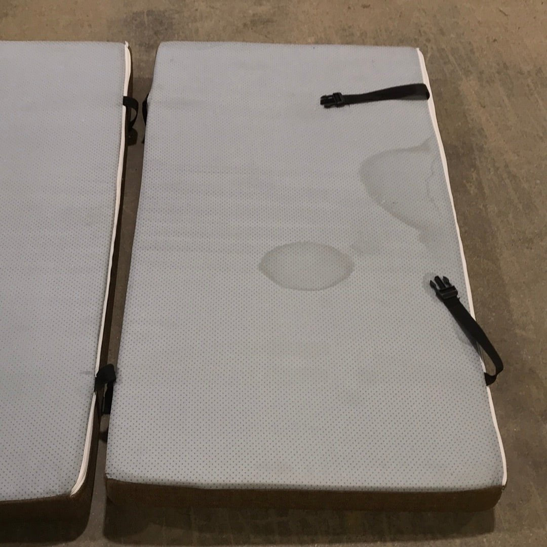 USED Dinette Cushion Set- 2 piece - 2 @ 39" X 22" X 3" D - Young Farts RV Parts