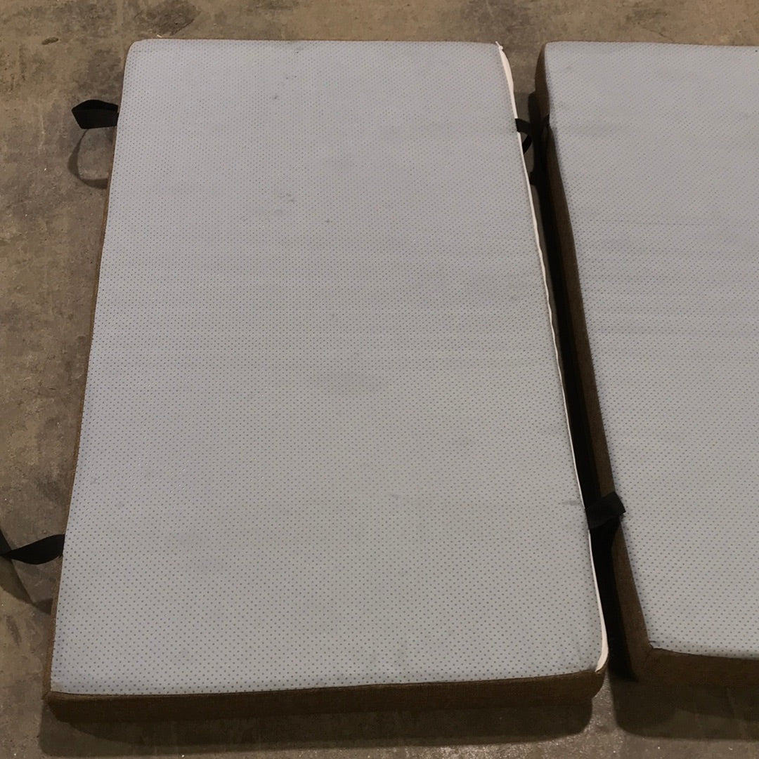 USED Dinette Cushion Set- 2 piece - 2 @ 39" X 22" X 3" D - Young Farts RV Parts