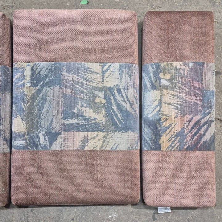 Used Dinette Cushion Set - 4 piece - 2 @ 37" X 24" X 4" , 2 @ 37" X 13" X 4" - Young Farts RV Parts