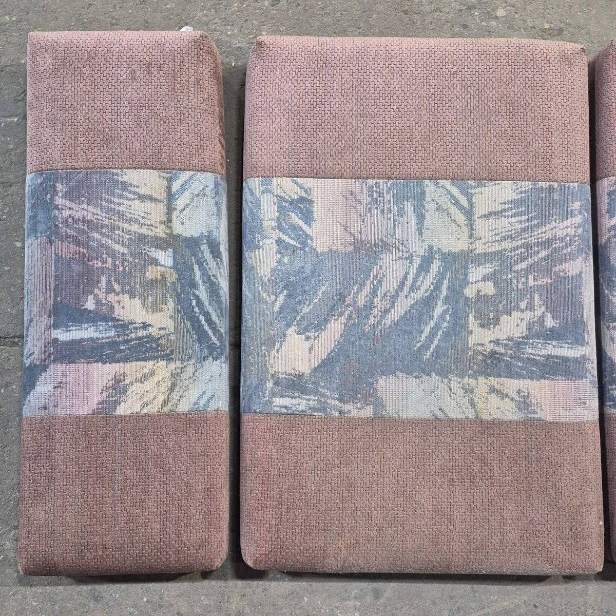 Used Dinette Cushion Set - 4 piece - 2 @ 37" X 24" X 4" , 2 @ 37" X 13" X 4" - Young Farts RV Parts