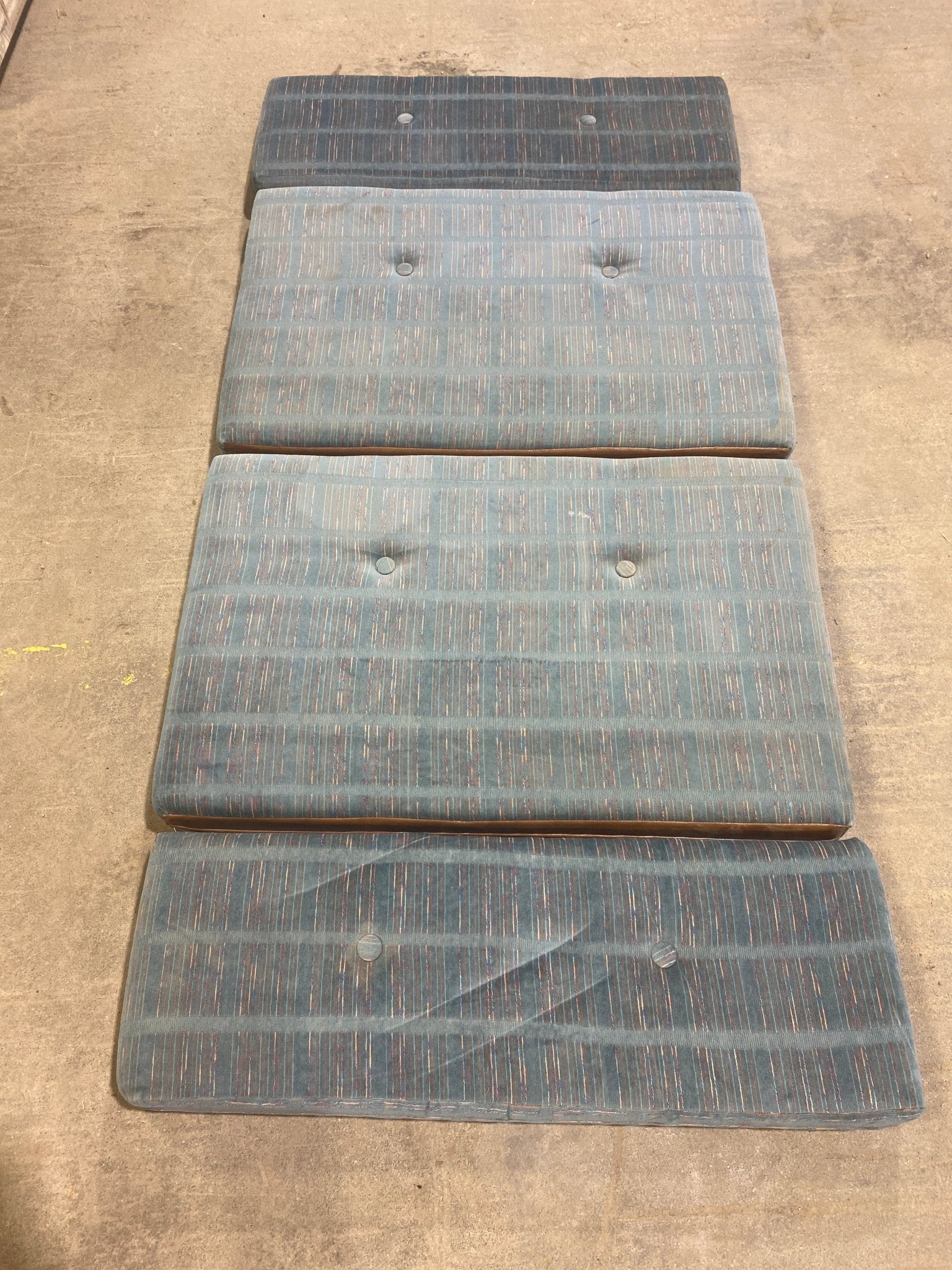 USED Dinette Cushion Set - 4 piece | 2 @ 38