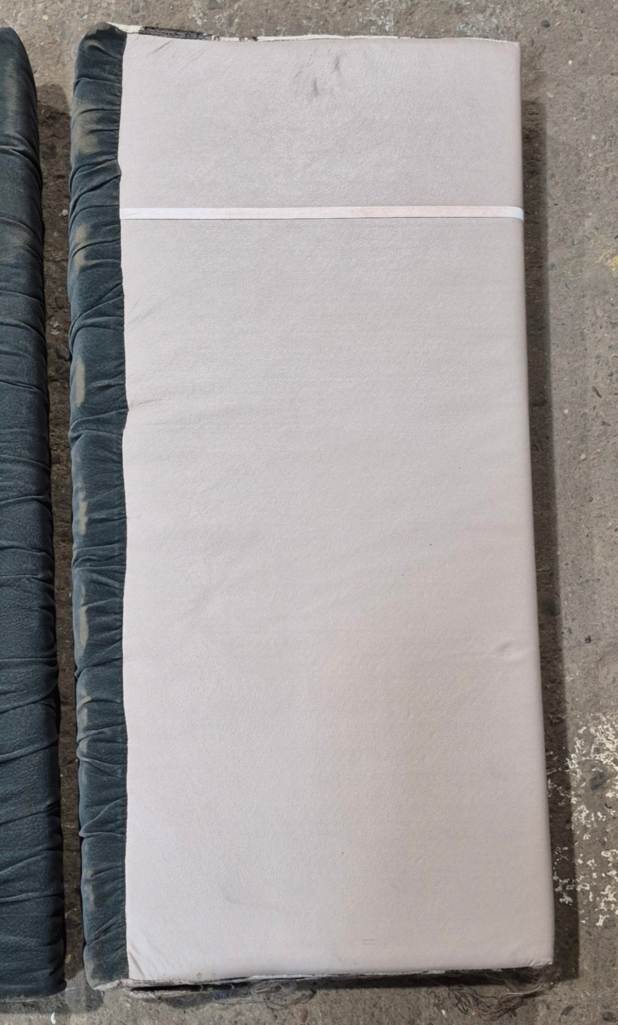 Used Dinette Cushion Set - 4 piece - 2 @ 39 1/2" X 19" X 4 1/2" D , 2 @ 39 1/2" X 17" X 4 1/2" D - Young Farts RV Parts