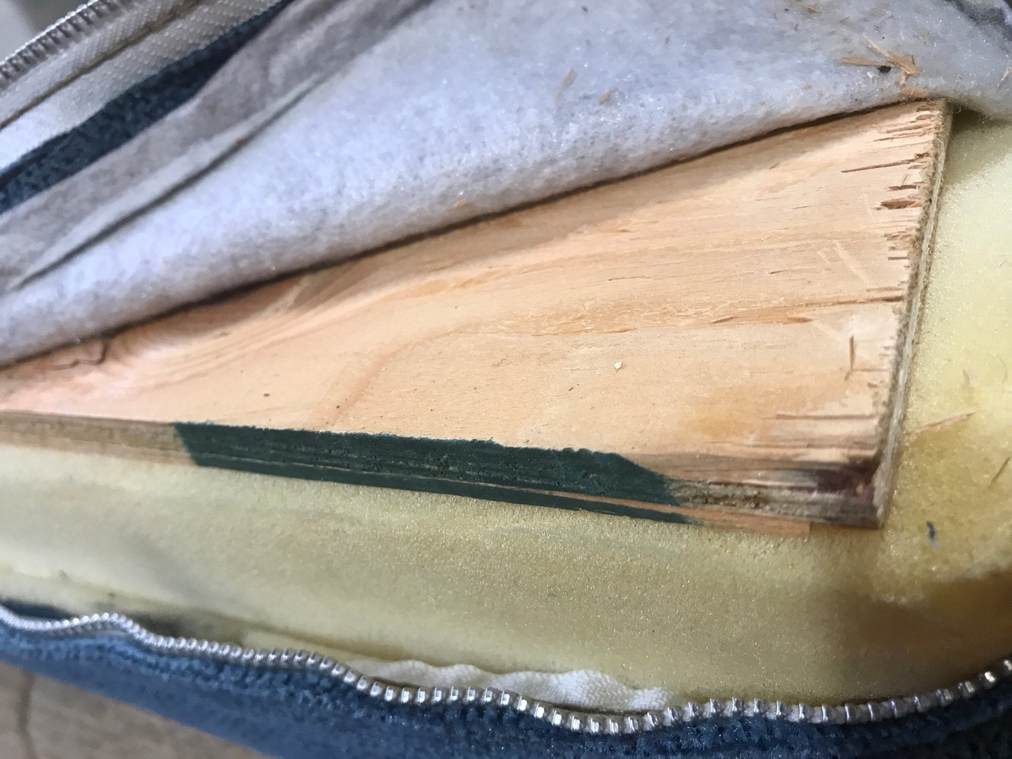 Used Dinette Cushion Set - 4 piece - 2 @ 39" x 19" x 4 1/2" D, 2 @ 39" x 19" x 4 1/2" D - Young Farts RV Parts