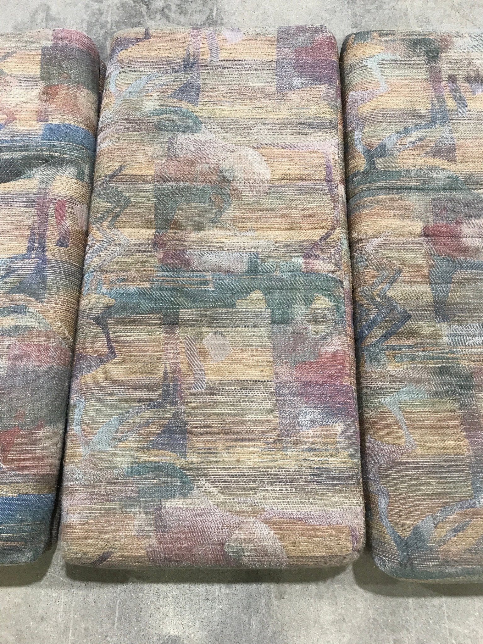 Used Dinette Cushion Set - 4 piece - 2 @ 40" x 18" x 6" D, 2 @ 40" x 17" x 6" D - Young Farts RV Parts