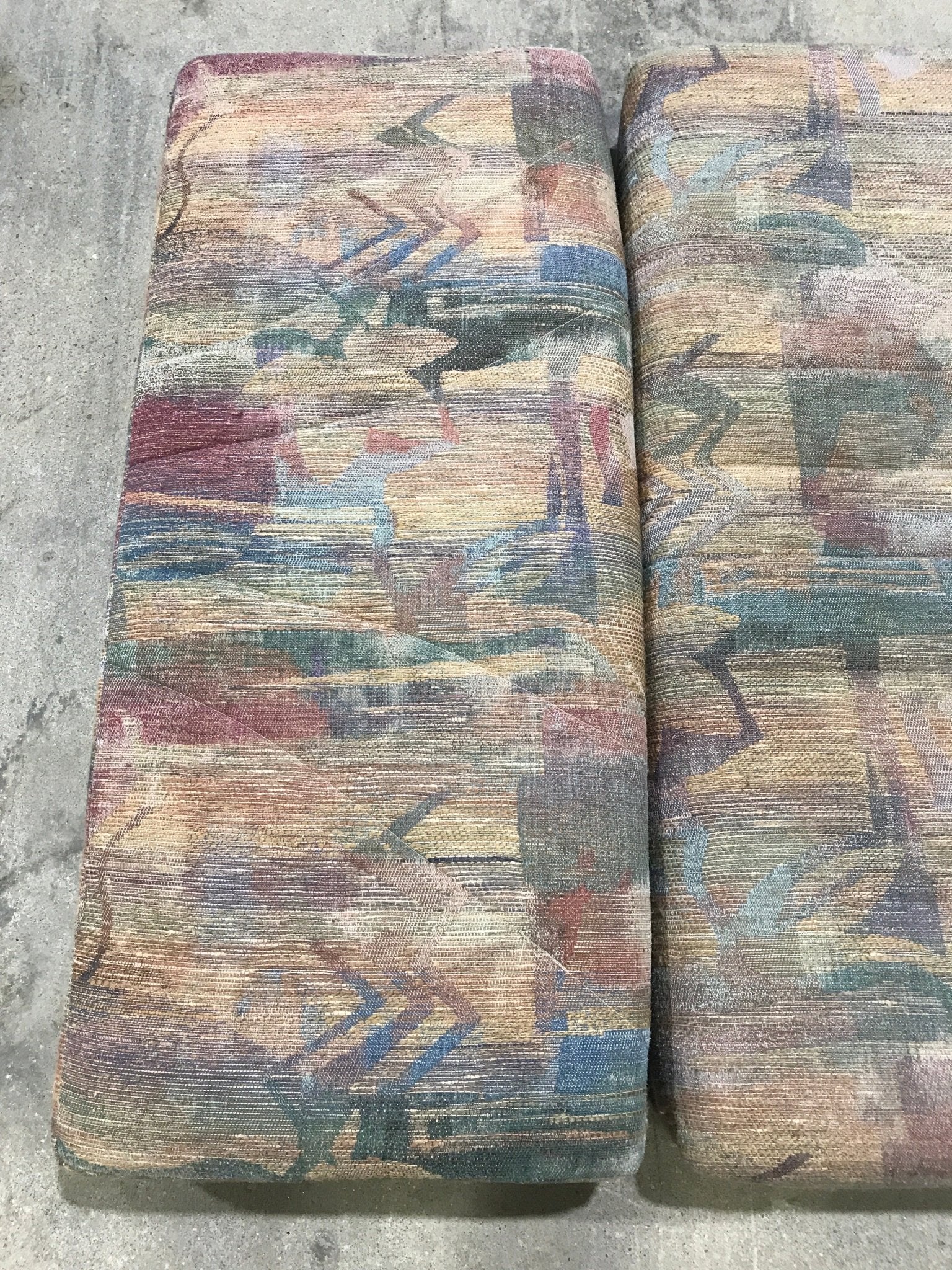 Used Dinette Cushion Set - 4 piece - 2 @ 40" x 18" x 6" D, 2 @ 40" x 17" x 6" D - Young Farts RV Parts