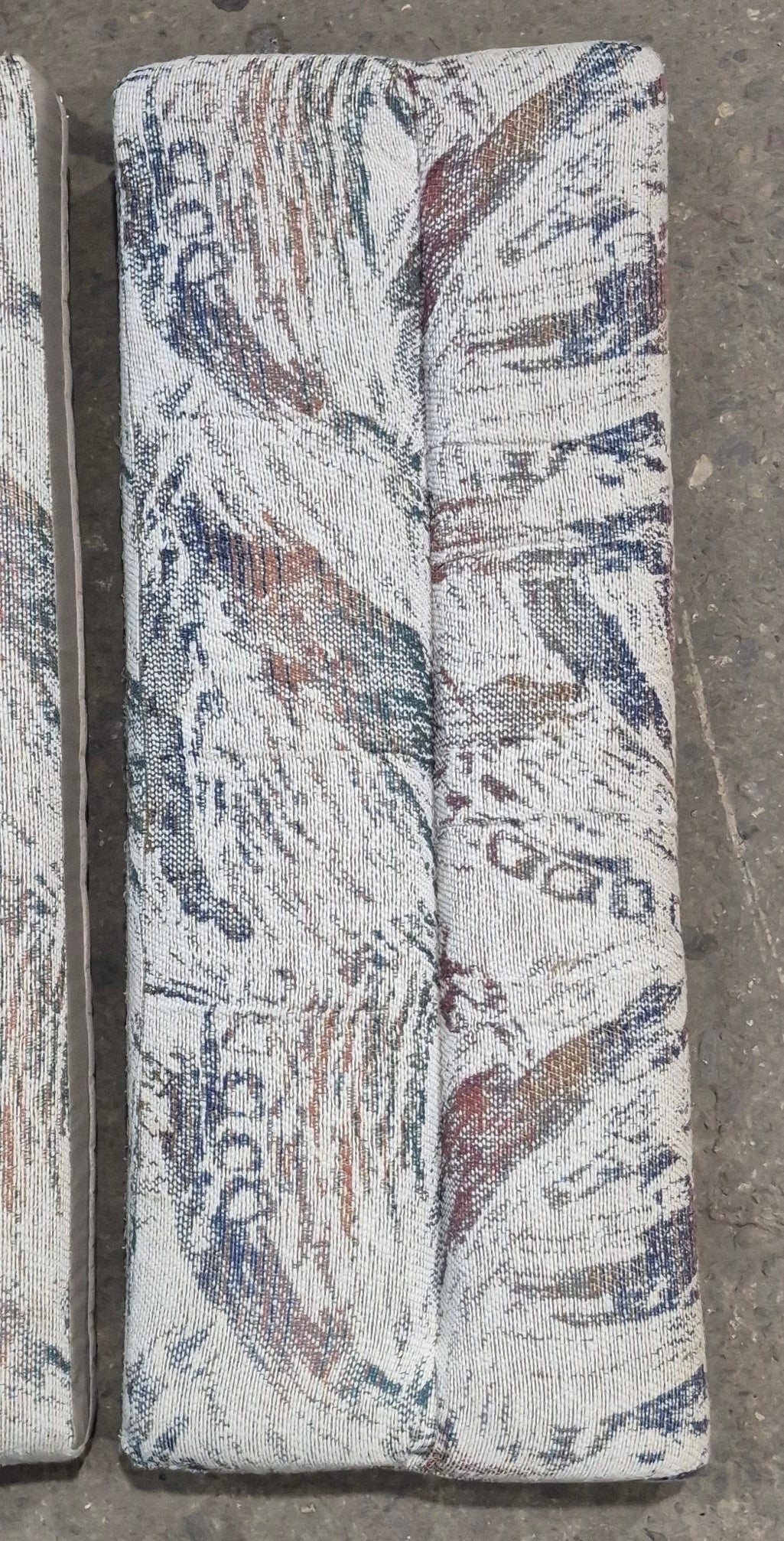 Used Dinette Cushion Set - 4 piece - 2 @ 40" x 24" x 4" D , 2 @ 40" x 13 1/2" x 4" D - Young Farts RV Parts