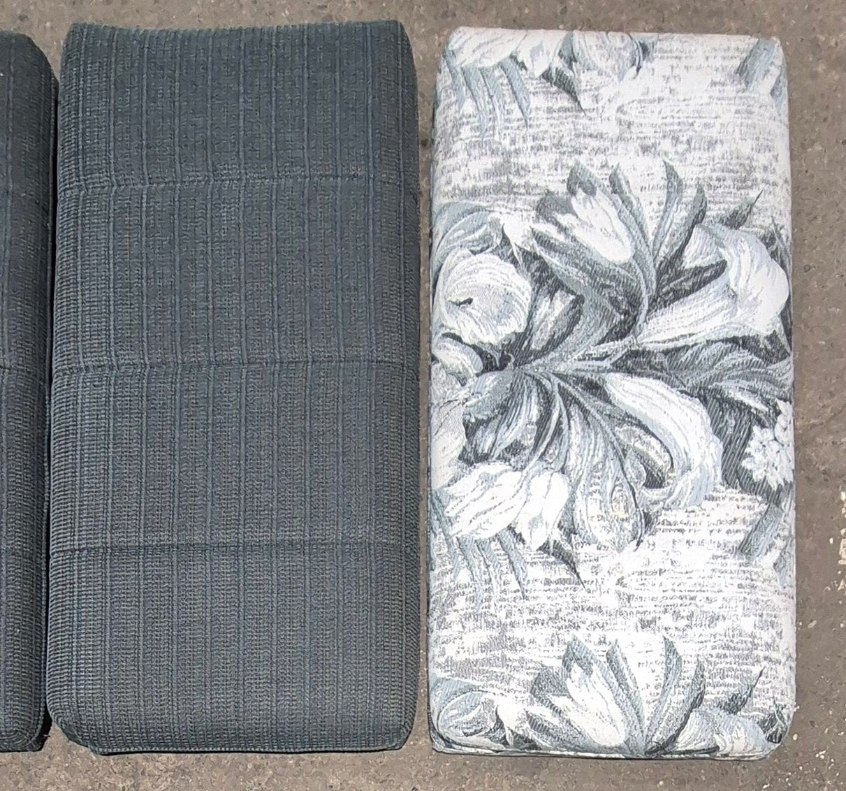 Used Dinette Cushion Set - 4 piece - 4 @ 38 1/2" x 19" x 4" D - Young Farts RV Parts